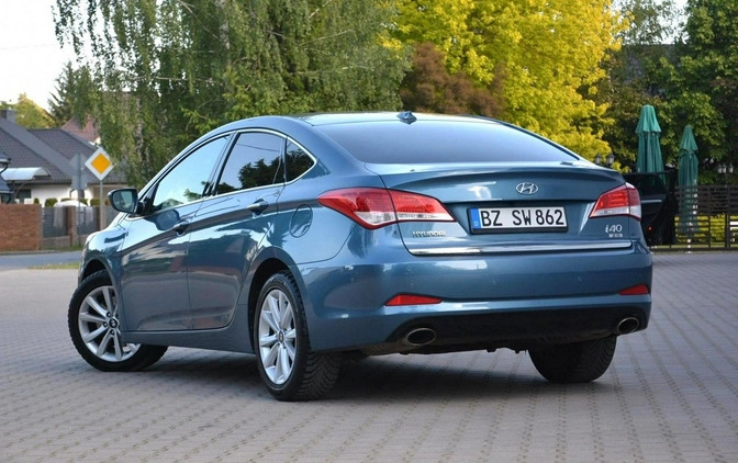 Hyundai i40 cena 48900 przebieg: 144696, rok produkcji 2012 z Siedlce małe 562